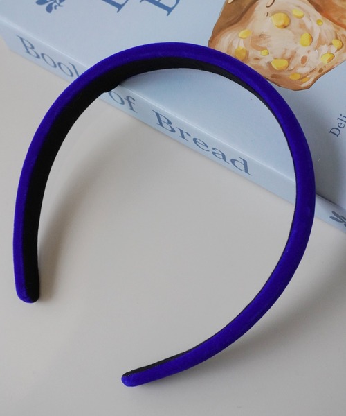 Port（ポート）の「ベロア カチューシャ（カチューシャ・レディース・レッド/ベージュ/ブラック/グリーン/ブルー・FREE）」の8枚目の写真