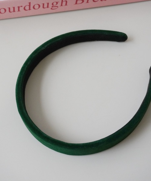 Port（ポート）の「ベロア カチューシャ（カチューシャ・レディース・レッド/ベージュ/ブラック/グリーン/ブルー・FREE）」の11枚目の写真