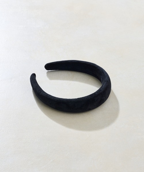 COLONY 2139（コロニートゥーワンスリーナイン）の「ベロアカチューシャ（カチューシャ・レディース・ブラック・FREE）」の2枚目の写真