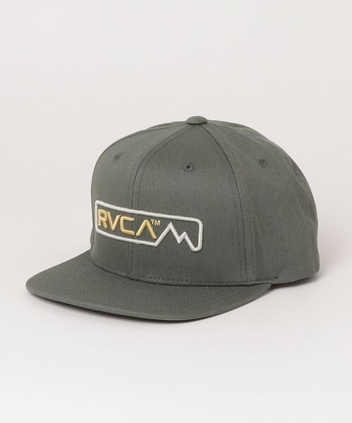 RVCA(ルーカ)の「【オンライン限定】RVCA キッズ ALTITUDE SNAPBACK BOYS キャップ【2023年冬モデル】/ルーカキッズ帽子(キャップ)(キャップ・キッズ・オリーブ・FREE)」の1枚目の写真