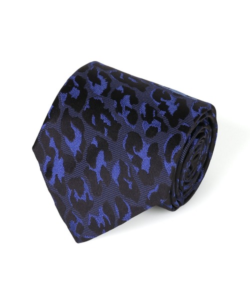 新品 未使用 Vivienne Westwood レオパード柄ネクタイ 新品未使用品】ヴィヴィアンウエストウッドマン ネクタイ オーブ