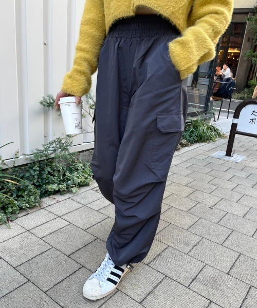 セール】【低身長サイズあり】パラシュートカーゴパンツ（カーゴ