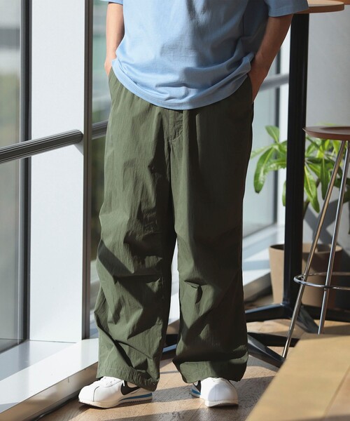 B:MING by BEAMS（ビーミングバイビームス）の「B:MING by BEAMS / コットンナイロン オーバーパンツ（その他パンツ・メンズ・オリーブ/ブラック・LARGE/MEDIUM/SMALL/X-LARGE）」の13枚目の写真