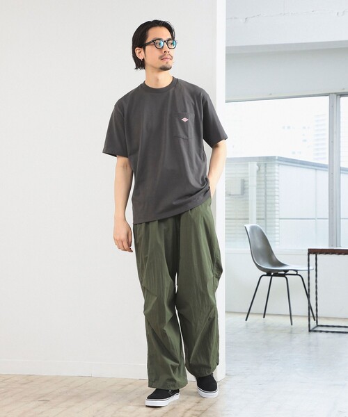 B:MING by BEAMS（ビーミングバイビームス）の「B:MING by BEAMS / コットンナイロン オーバーパンツ（その他パンツ・メンズ・オリーブ/ブラック・LARGE/MEDIUM/SMALL/X-LARGE）」の14枚目の写真