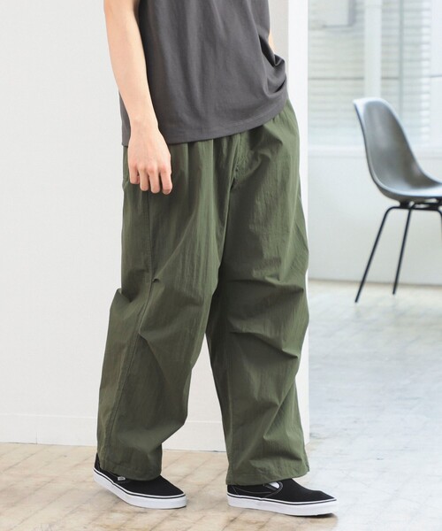 B:MING by BEAMS（ビーミングバイビームス）の「B:MING by BEAMS / コットンナイロン オーバーパンツ（その他パンツ・メンズ・オリーブ/ブラック・LARGE/MEDIUM/SMALL/X-LARGE）」の15枚目の写真