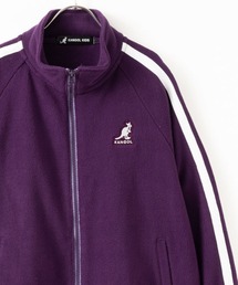 KANGOL（カンゴール）の「KANGOL カンゴール フリースジップスタンドカラージャケット（ジャージ・キッズ）」