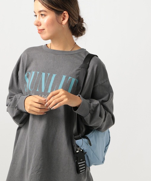 BAYFLOW（ベイフロー）の「チャームツキハーフムーンショルダー（ショルダーバッグ・レディース・グリーン/ブルー/グレー/ベージュ/ブラック/アイボリー・FREE）」の18枚目の写真