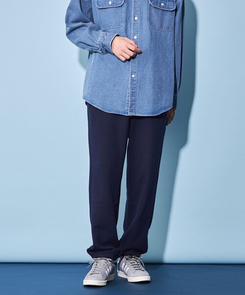 CITEN（シテン）の「＜CITEN＞ソフト スウェット ジョガーパンツ（スウェットパンツ・メンズ・ホワイト/ブラック/ネイビー/ライトグレー・S/M/L）」の13枚目の写真