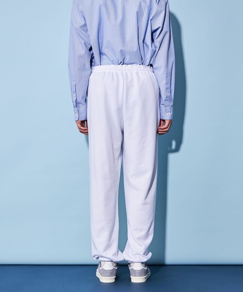 CITEN（シテン）の「＜CITEN＞ソフト スウェット ジョガーパンツ（スウェットパンツ・メンズ・ホワイト/ブラック/ネイビー/ライトグレー・S/M/L）」の19枚目の写真