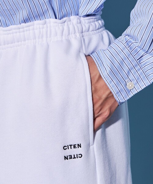 CITEN（シテン）の「＜CITEN＞ソフト スウェット ジョガーパンツ（スウェットパンツ・メンズ・ホワイト/ブラック/ネイビー/ライトグレー・S/M/L）」の21枚目の写真