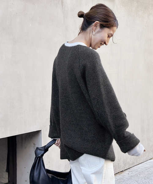 新品未使用　フレームワーク　ファーヤーン接結プルオーバー FRAMeWORK（フレームワーク）の「ファーヤーン接結プルオーバー