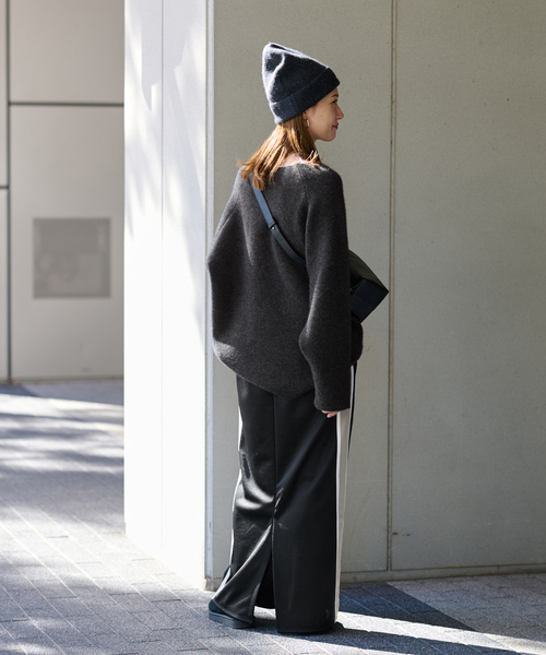 FRAMeWORK（フレームワーク）の「ファーヤーン接結プルオーバー