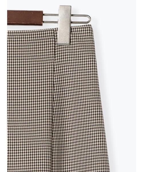 Te chichi(テチチ)の「チェックロングタイトスカート(セットアップ可)(スカート・レディース・ベージュ・F)」の14枚目の写真