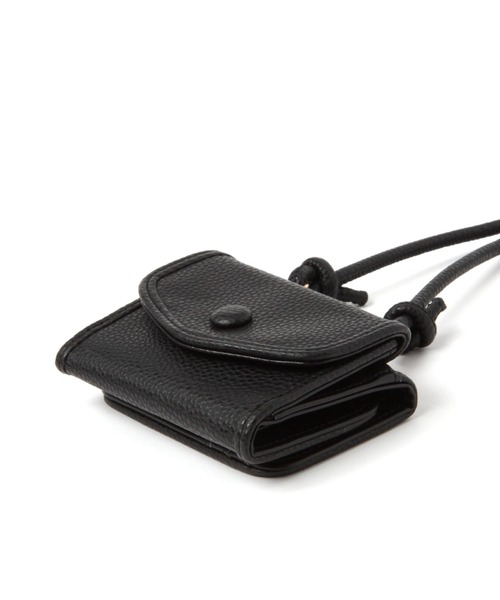 studio CLIP（スタディオクリップ）の「ショルダー付き3つ折り財布（財布・レディース・オフホワイト/サックスブルー/ブラック・FREE）」の9枚目の写真