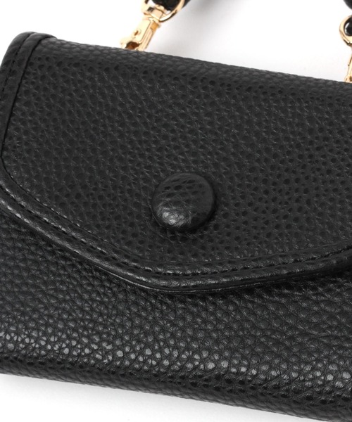 studio CLIP（スタディオクリップ）の「ショルダー付き3つ折り財布（財布・レディース・オフホワイト/サックスブルー/ブラック・FREE）」の16枚目の写真