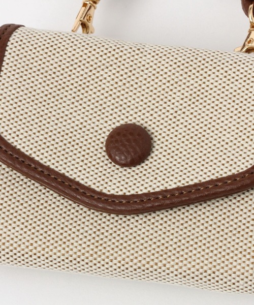 studio CLIP（スタディオクリップ）の「ショルダー付き3つ折り財布（財布・レディース・オフホワイト/サックスブルー/ブラック・FREE）」の20枚目の写真