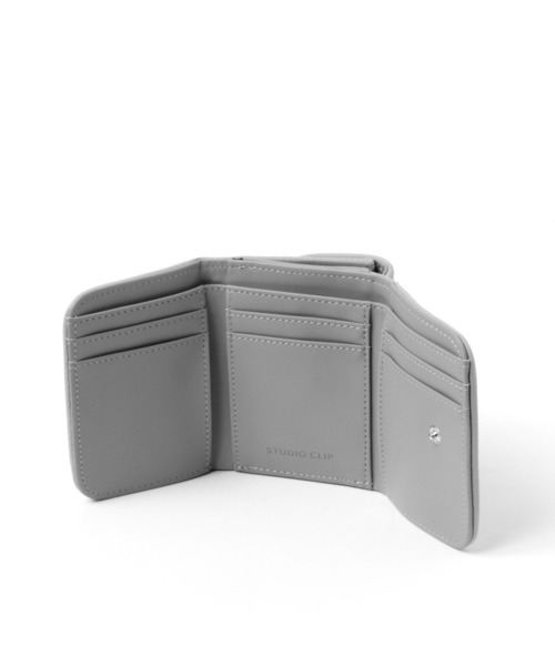 studio CLIP（スタディオクリップ）の「ショルダー付き3つ折り財布（財布・レディース・オフホワイト/サックスブルー/ブラック・FREE）」の21枚目の写真