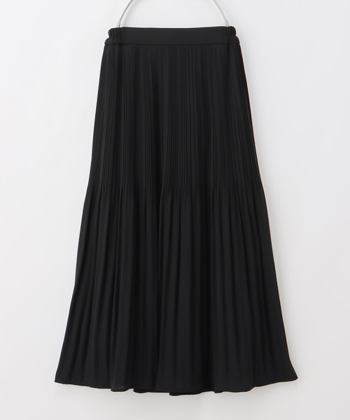 Honeys（ハニーズ）の「プリーツロングスカート（スカート・レディース・ミント/グレイッシュベージュ/ピンク/ブラック/ブルー系その他・LL/3L/M/S/L）」の21枚目の写真