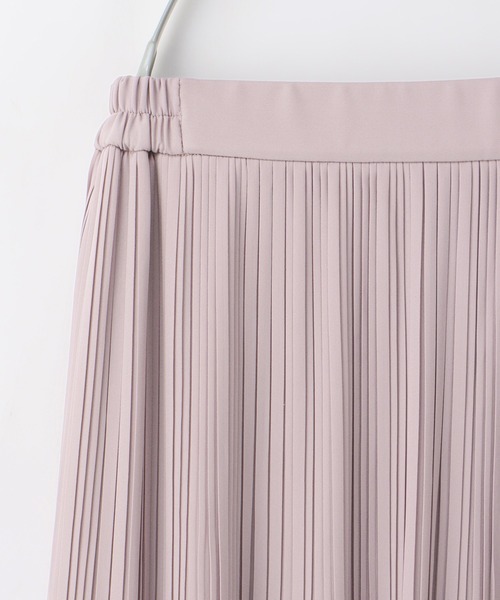 Honeys（ハニーズ）の「プリーツロングスカート（スカート・レディース・ミント/グレイッシュベージュ/ピンク/ブラック/ブルー系その他・LL/3L/M/S/L）」の20枚目の写真