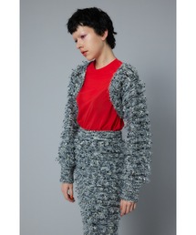 Loop yarn bolero ループヤーンボレロ