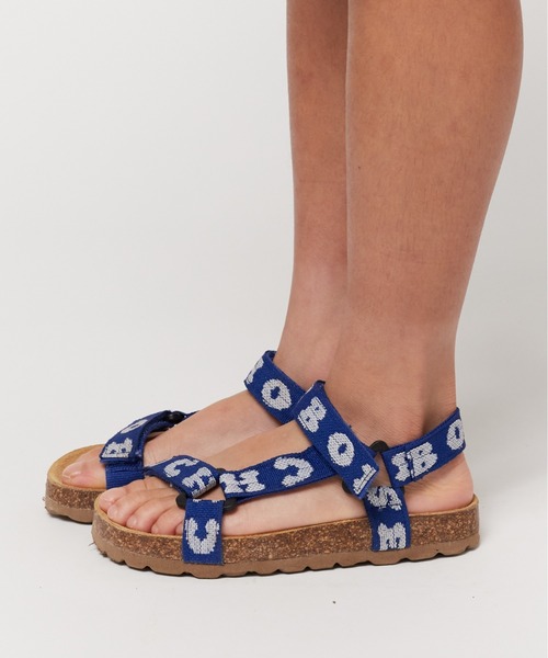 BOBO CHOSES（ボボショーズ）の「Bobo Choses printed blue sandals（サンダル・キッズ・ブルー・19cm/18.5cm/18cm/17.5cm/17cm/16.5cm/16cm/15.5cm/19.5cm/20cm/20.5cm/21cm）」の2枚目の写真