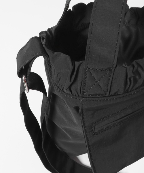 SENSE OF PLACE by URBAN RESEARCH（センスオブプレイスバイアーバンリサーチ）の「ナイロンミニショルダーバッグ（ショルダーバッグ・メンズ・ブラック/ライトベージュ/グリーン・ONE）」の19枚目の写真