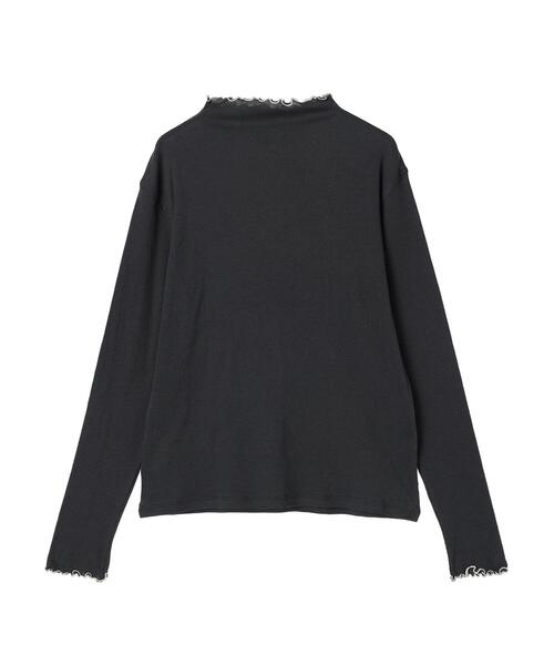 AMERICAN HOLIC(アメリカンホリック)の「バイカラーシアータートルプルオーバー(Tシャツ/カットソー・レディース・アイボリー/チャコールグレー・M/L)」の16枚目の写真