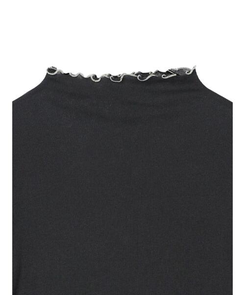 AMERICAN HOLIC(アメリカンホリック)の「バイカラーシアータートルプルオーバー(Tシャツ/カットソー・レディース・アイボリー/チャコールグレー・M/L)」の17枚目の写真