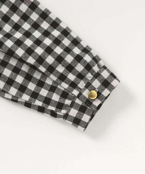 apres les cours（アプレレクール）の「【リンク】セーラーカラーシャツ（シャツ/ブラウス・キッズ・チェック/アイボリー・80/90/100/110/120/130）」の20枚目の写真