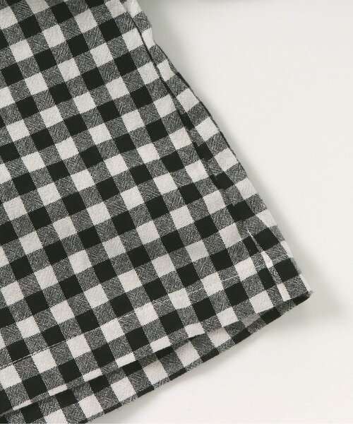 apres les cours（アプレレクール）の「【リンク】セーラーカラーシャツ（シャツ/ブラウス・キッズ・チェック/アイボリー・80/90/100/110/120/130）」の21枚目の写真