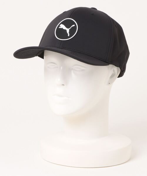 PUMA（プーマ）の「PUMA プーマ メンズ ゴルフ サークル キャット テック キャップ Circle Cat Tech（キャップ・メンズ・ブラック/ホワイト系その他・フリー）」の3枚目の写真