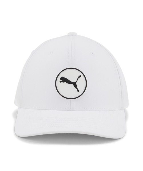 PUMA（プーマ）の「PUMA プーマ メンズ ゴルフ サークル キャット テック キャップ Circle Cat Tech（キャップ・メンズ・ブラック/ホワイト系その他・フリー）」の7枚目の写真