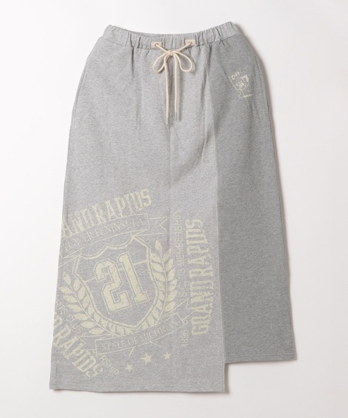 niko and...（ニコアンド）の「[MODE NORM CORE]リメイク風マキシスウェットスカート（スカート・レディース・スモーク/ネイビー/グレー・MEDIUM/LARGE）」の18枚目の写真