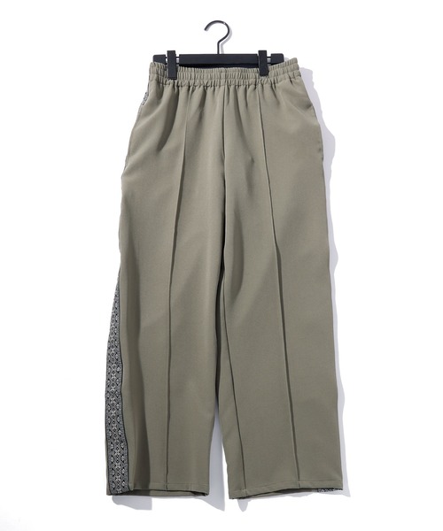 THISIS(ディスイズ)の「ポリストレッチ ジャガードラインパンツ(その他パンツ・メンズ・ブラック/カーキ/ベージュ・MEDIUM/LARGE/X-LARGE)」の3枚目の写真