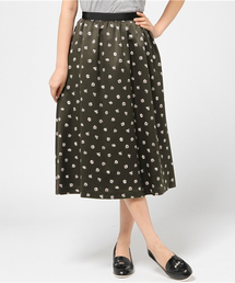 ROSE BUD | LSK-15208  W/ELASTIC GATHERED SKIRT(スカート)