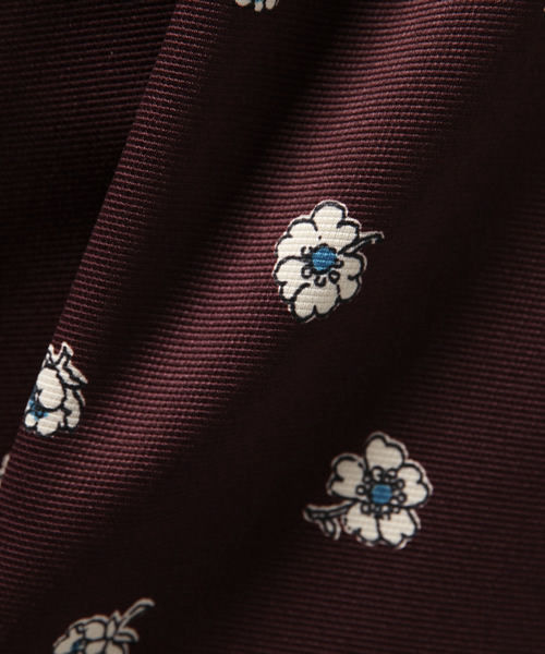 ROSE BUD（ローズバッド）の「LSK-15208  W/ELASTIC GATHERED SKIRT（スカート・レディース・チャコール/バーガンディー・ONE SIZE）」の7枚目の写真