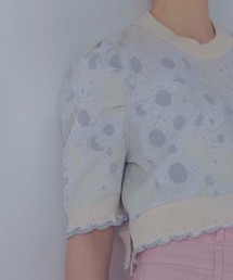 ODAKHA（オダカ）の「ODAKHA / short margaret knit(ショート丈