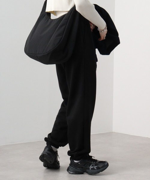 SUGGESTION（サジェッション）の「SUGGESTION ヘビーウエイトスエットパンツ（スウェットパンツ・メンズ・グリーン/アッシュグレー/グレイッシュベージュ/ブラック・M/L）」の14枚目の写真