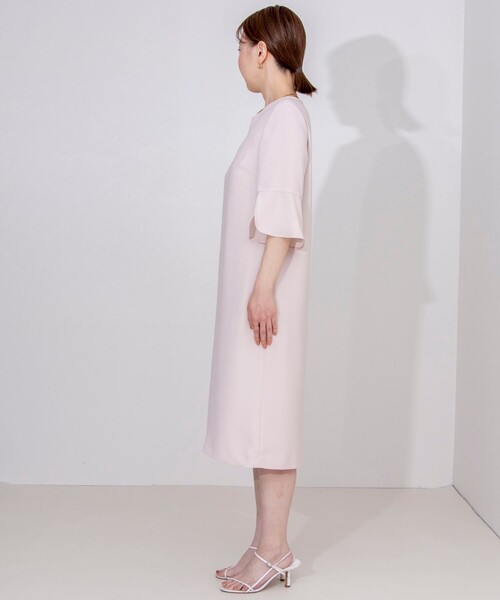 NOLLEY’S Sophi（ノーリーズソフィ）の「バックサテンフレアスリーブワンピース（ワンピース・レディース・ベビーピンク/ネイビー・38/36）」の19枚目の写真