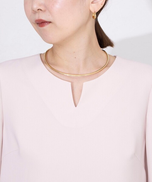 NOLLEY’S Sophi（ノーリーズソフィ）の「バックサテンフレアスリーブワンピース（ワンピース・レディース・ベビーピンク/ネイビー・38/36）」の21枚目の写真