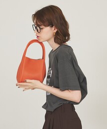 SOEUR/ミニショルダーバケットバッグ（ポーチ付)