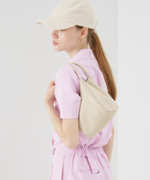 soeur(スール)の「SOEUR/ミニショルダーバケットバッグ(ポーチ付)(ショルダーバッグ・レディース・ブラック/ベージュ/イエロー/ライトブルー/シルバー/ブラウン/アイボリー/オレンジ・フリー)」の16枚目の写真