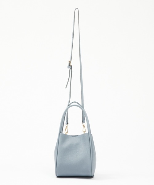 soeur(スール)の「SOEUR/ミニショルダーバケットバッグ(ポーチ付)(ショルダーバッグ・レディース・ブラック/ベージュ/イエロー/ライトブルー/シルバー/ブラウン/アイボリー/オレンジ・フリー)」の20枚目の写真