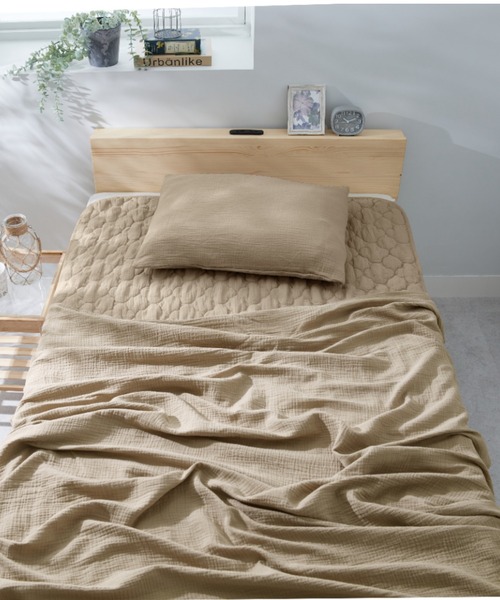 綿100％水洗い二重ガーゼケット（ブランケット）｜iellio（イエリオ