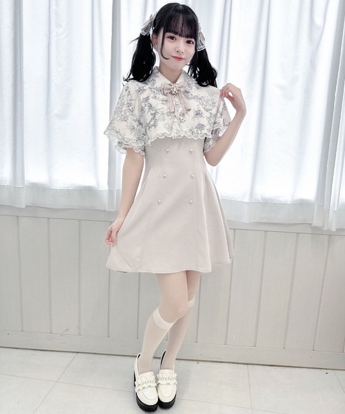 ROJITA（ロジータ）の「セパレートケープワンピース（ワンピース