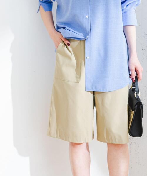 F by ROSSO(エフバイロッソ)の「F by ROSSO 撥水ストレッチハーフパンツ(その他パンツ・レディース・ブラック/ベージュ・36/38)」の6枚目の写真