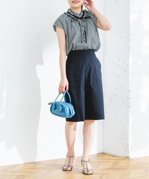 F by ROSSO(エフバイロッソ)の「F by ROSSO 撥水ストレッチハーフパンツ(その他パンツ・レディース・ブラック/ベージュ・36/38)」の18枚目の写真