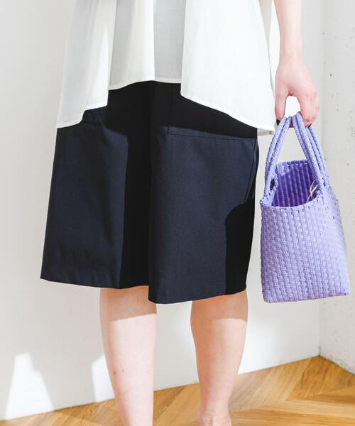 F by ROSSO(エフバイロッソ)の「F by ROSSO 撥水ストレッチハーフパンツ(その他パンツ・レディース・ブラック/ベージュ・36/38)」の20枚目の写真