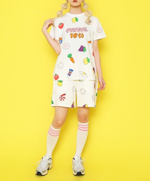 PUNYUS（プニュズ）の「10th anniversary総柄スウェットショーパン（スウェットパンツ・レディース・その他1・1/2/3/4）」の11枚目の写真