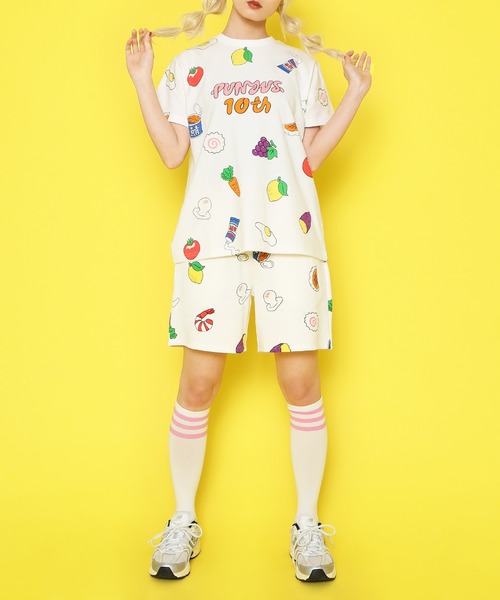 PUNYUS（プニュズ）の「10th anniversary総柄スウェットショーパン（スウェットパンツ・レディース・その他1・1/2/3/4）」の14枚目の写真